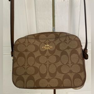 Coach signature crossbody purse